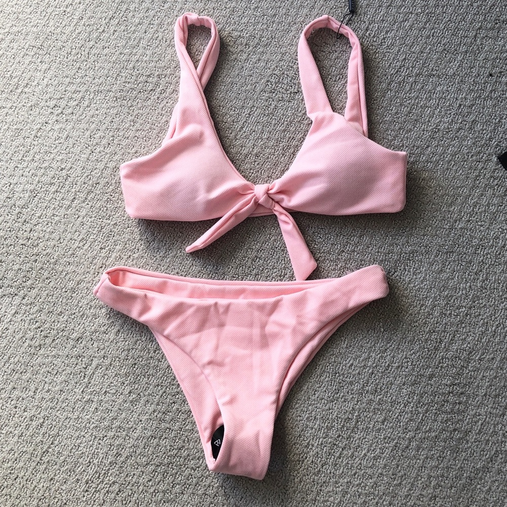 New pink swimsuit